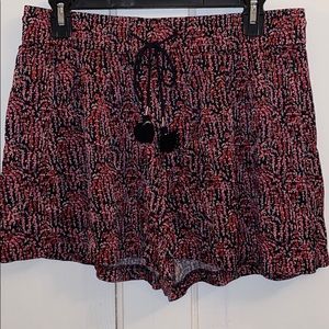 LOFT Floral Shorts Size S